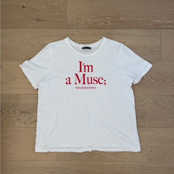 Zara Tops - Zara Graphic T Shirt